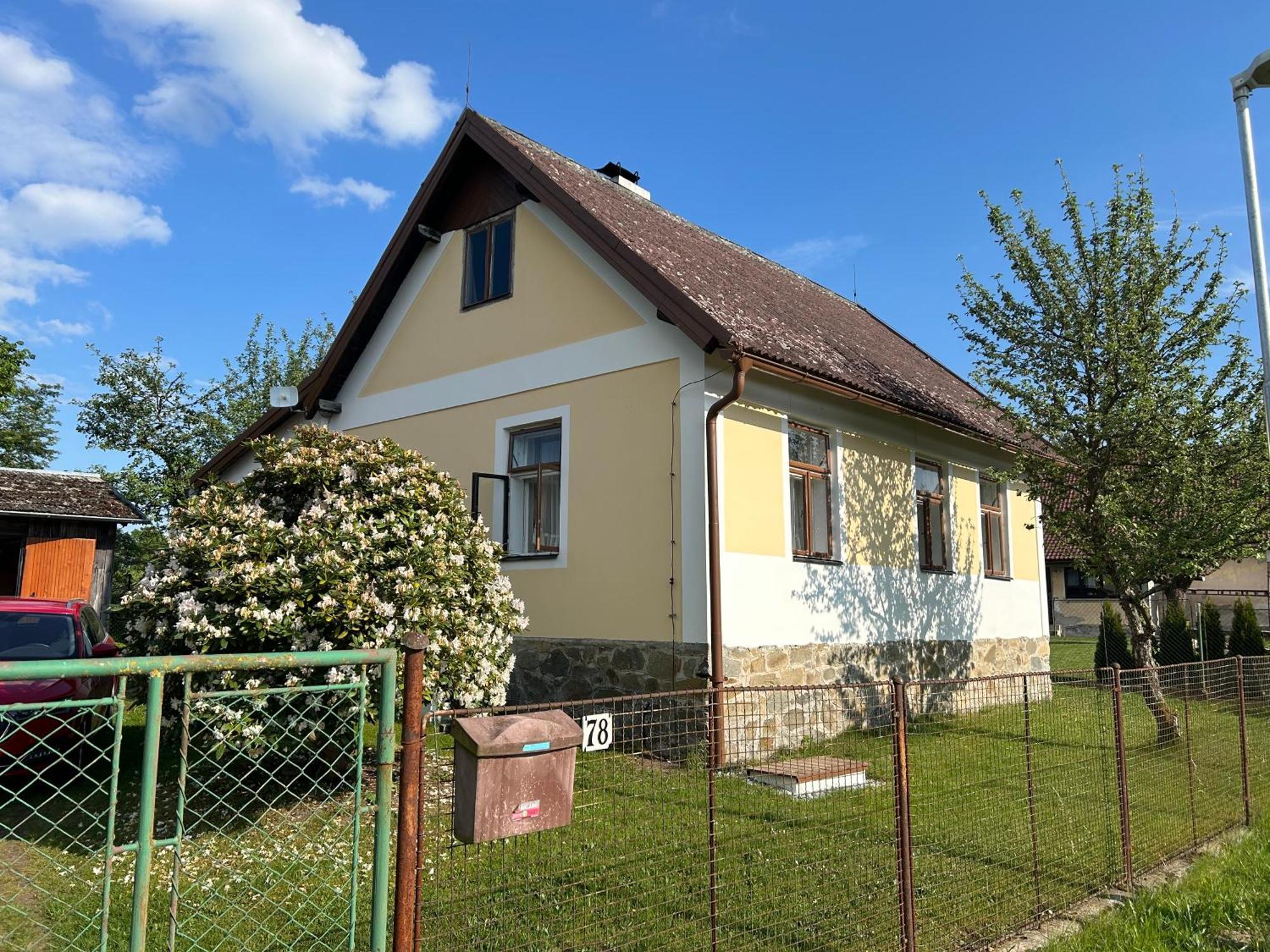 Prijemna Chaloupka Na Trebonsku Villa Chlum u Trebone Exteriör bild